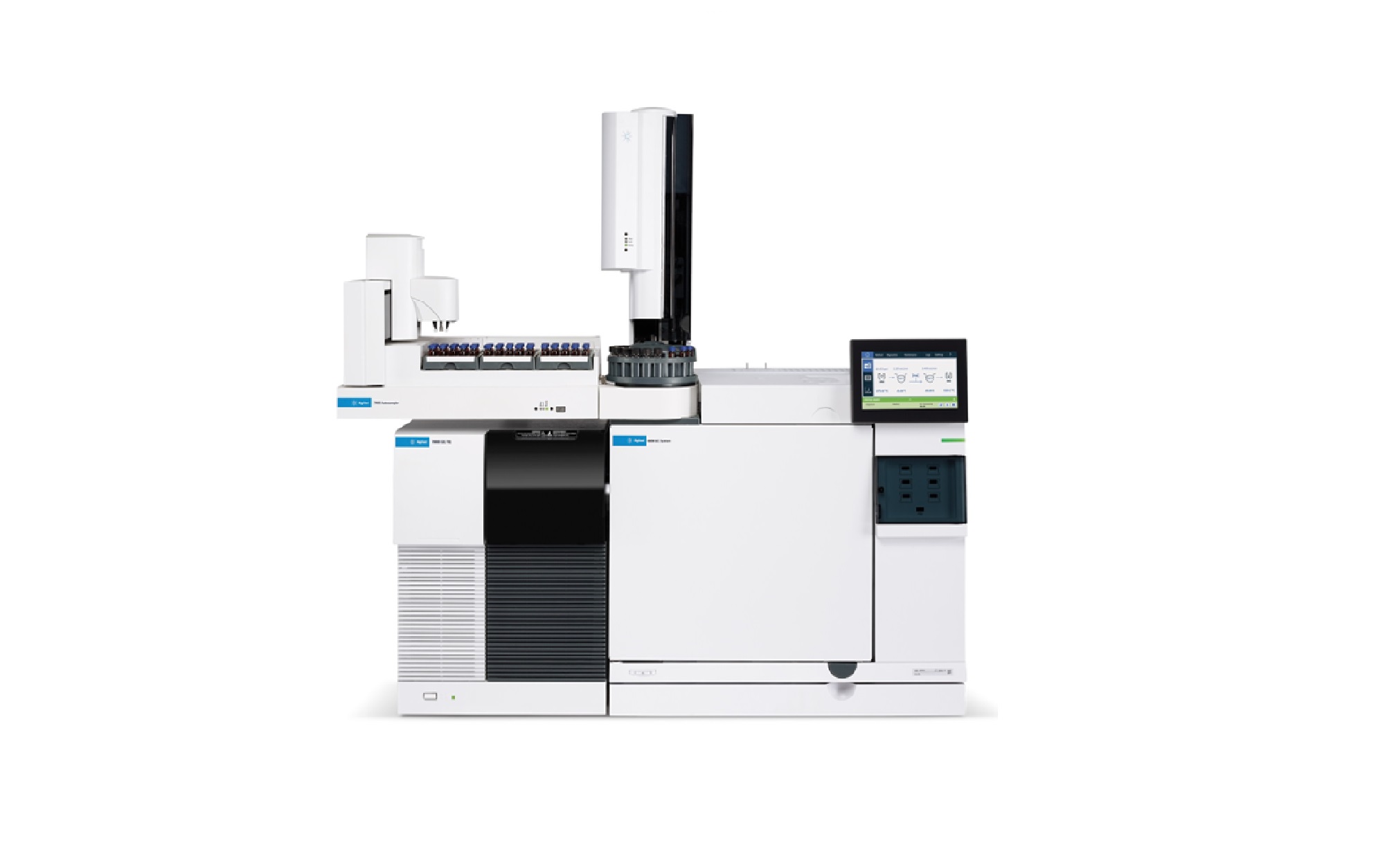Enlarged view: Agilent GC-MS, used for liquid samples analysis.